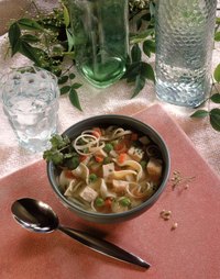Let cut noodles dry slightly before you cook them.