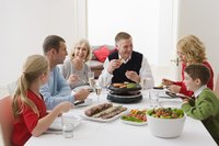 Make brunch easy on yourself and let your guests cook their eggs on the raclette.