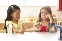 Children demonstrating kindness
