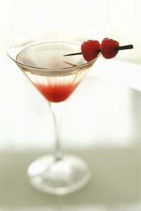Create a fake martini that looks just like the real thing.