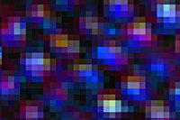A low-resolution video typically contains pixelated footage.