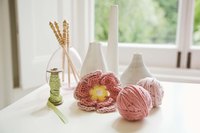 Crocheting is one craft that can be done with one hand.