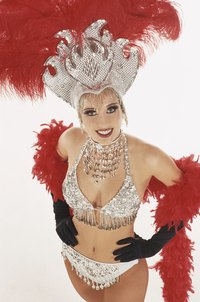 Ostrich and peacock feathers are the most common types of feathers for headdresses.