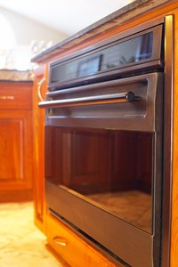 Clean spills from your oven glass promptly to avoid heavy buildup.