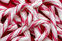 Use candy canes to make a minty homemade scrub for dry skin.
