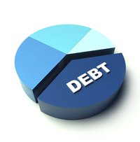 A higher ratio means more debt.