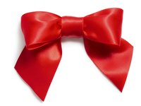 Make a fabric bow to decorate yourself or your home.