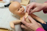 Doll making is a craft that takes time and patience to learn.