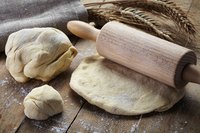 Flour the rolling pin sparingly to prevent adding to much flour to the dough when you roll it.