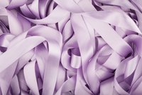 Experiment with different types and colors of ribbon.