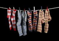 SmartWool socks can be thrown in the dryer instead of flat-dried like handmade wool socks.