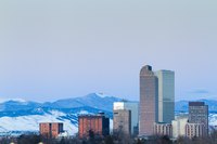 A Colorado winter brings more snow to the mountains than to the cities.