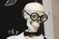 Trace plastic glasses for a simple template for your cardboard version.