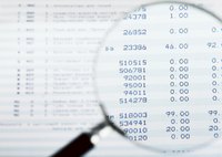 Image of someone performing an audit.
