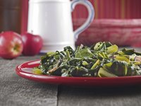 Close-up of collard greens