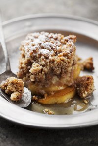Apple crumble