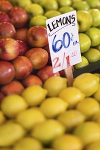 The acid content and cost of lemons make them an ideal anti-browning agent.