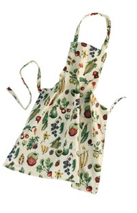 A bib apron can be an easy sewing project.