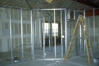 Complete with top and bottom plates, called tracks, steel framing systems often resemble wood stick framing.