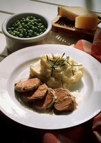 Serve pork tenderloin at a family dinner.