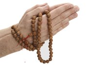 Traditionally, Mala beads are made from wood or sacred seeds.