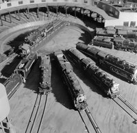 Model towns and buildings add realism and period correct details to model train sets.