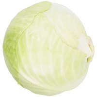 Starting with fresh cabbage ensures a crisp slaw.