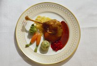 Marinating enhances the flavor of the meat from wild geese.