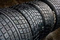 Tires are durable, flexible and resistant to all sorts of weather.