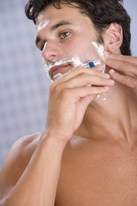 If you're pressed for time, a razor can quickly get rid of your sideburn hairs.