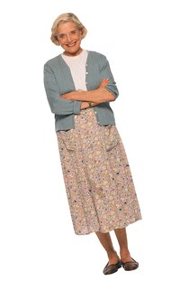 Take in your skirt for a better fit.