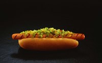Top your hot dogs with sweet pickle relish.