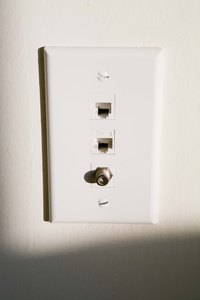 A 12-volt junction box provides support for the wall plate.