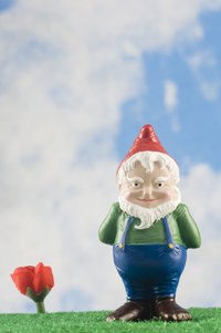 Wear a fake beard and suspenders to complete your gnome costume.