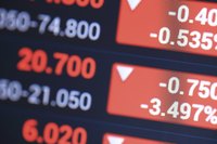 Stock reports on screen