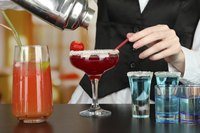 Bartenders may create special drinks for special occasions.