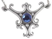Add a decorative pendant to the front, center of the circlet.