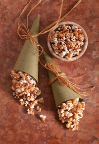Through popcorn making, you can be creative.