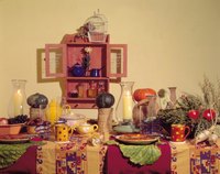 Creating centerpieces for a sports banquet adds a festive touch to the celebration.