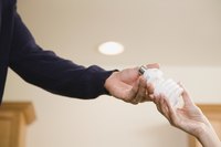 Replacing a light bulb