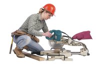Use a miter saw to cut your scotia pieces to length.