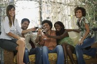 Say, "Welcome Home" with a casual gathering of close friends and family.