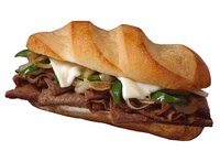 Try thin-sliced bottom round roast for economical but flavorful Philly cheesesteaks.