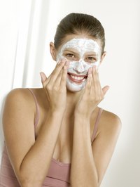 Baking soda may be used as a facial scrub to exfoliate skin.