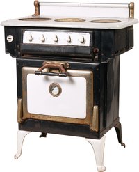 Flue collars are commonly found on the back or top of wood stoves.