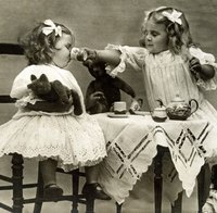 Create a special setting for your little girl's fancy tea party.