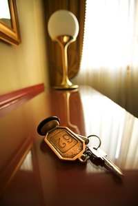 Use a metal letter stamp to add your name to your key chain.