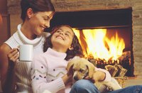 Protect your home from smoke damage with a homemade fireplace smoke guard.