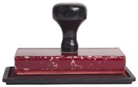Some ink pads have ink designed for fabrics, ideal for stamping on textiles.