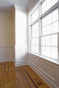 Limit large amounts of molding to big rooms to avoid overpowering a space.